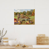 アラン・ギアナ「秋の宝物」ポスター ポスター (キッチン)