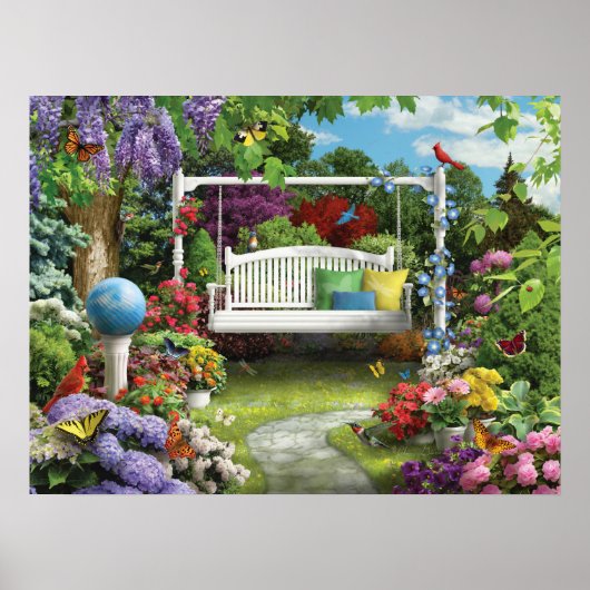 アラン・ギアナ「自然が私に歌う3」ポスター ポスター (正面)