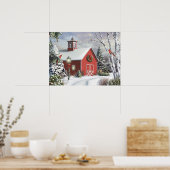 アラン・ギアナ「As Winter Calls」ポスター ポスター (キッチン)