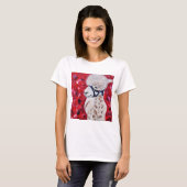 アラン・ザ・アルパカ・ペインティング Tシャツ (正面フル)