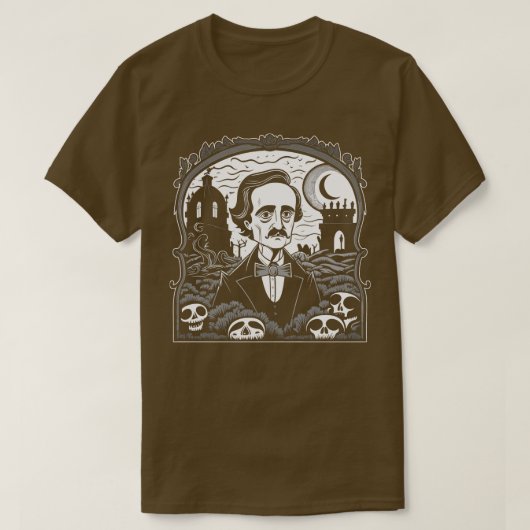 アラン・ポー1 Tシャツ (デザイン正面)