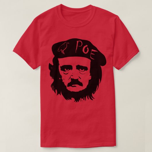 アラン・ポー・チェ・ゲバラ Tシャツ (デザイン正面)