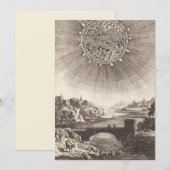 アラン・マレによる太陽のある古代天文学の空 (正面/裏面)