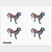 アラン 長方形シール (シート)