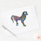 アラン 長方形シール (封筒)