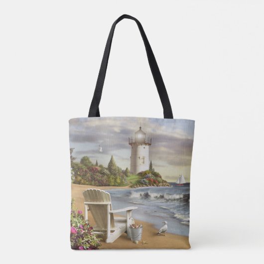 アランGianaトートバックをくまなく"完全な場所" トートバッグ (裏面)