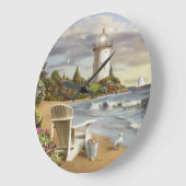 アランGiana "完全な場所"の時計 ラージ壁時計 (傾斜)