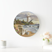 アランGiana "完全な場所"の時計 ラージ壁時計 (ホーム)