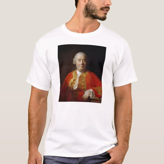 アランRamsay (1766年)著デイヴィッド・ヒューム Tシャツ (正面)