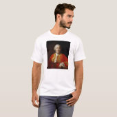 アランRamsay (1766年)著デイヴィッド・ヒューム Tシャツ (正面フル)