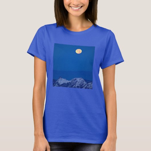 アラヴィス山脈 | モンブラン山脈 Tシャツ (正面)