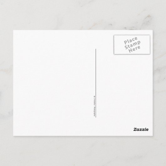 アラーのイ賛美ード・ア・グリーティング ポストカード (裏面)