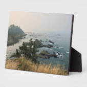 アラーゴ岬州パーク、オレゴン海岸 フォトプラーク (側面)