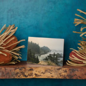 アラーゴ岬州パーク、オレゴン海岸 フォトプラーク (側面)