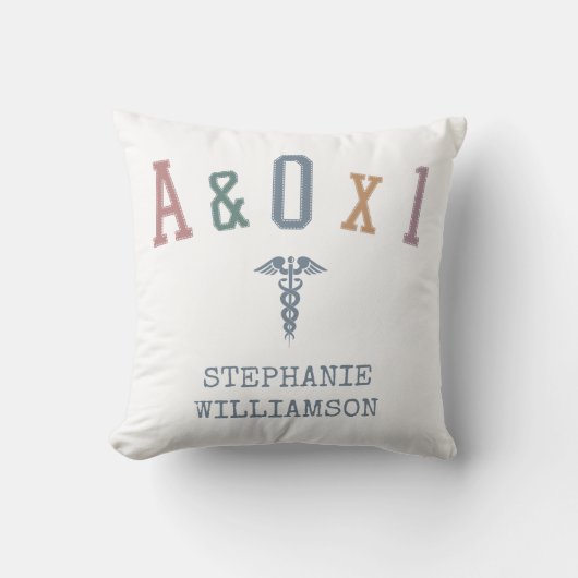 アラートとPerson A&OX1ナースギフト クッション (正面)