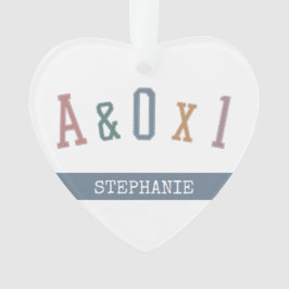 アラートとPerson A&OX1指向ナース カスタム オーナメント