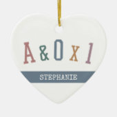 アラートとPerson A&OX1指向ナース カスタム セラミックオーナメント (正面)