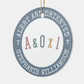 アラートとPerson A&OX1指向ナース カスタム セラミックオーナメント (左)