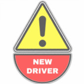 (アラート記号)新しいドライバ シール (正面)