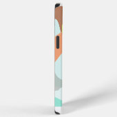 アラームのスヌーズボタンを押す女の子の手 iPhoneケース (右側面)