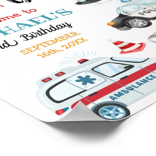 アラームを鳴らしてギア誕生日へようこそ ポスター (角)