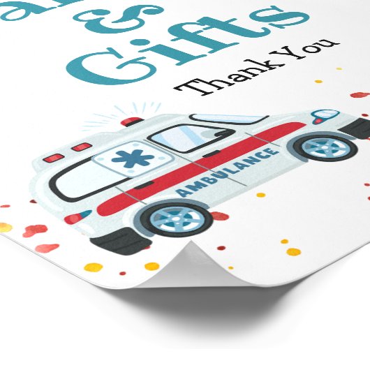 アラームを鳴らし、ギアカードとギフトを手に入れる ポスター (角)