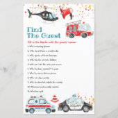 アラームを鳴らすギアをつかむゲストゲームを見つける (正面)