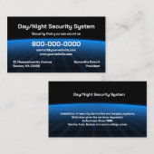 アラームセキュリティ技術名刺 名刺 (正面/裏面)