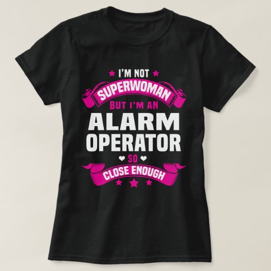 アラーム演算子 Tシャツ (デザイン正面)