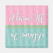 アラーム通知 マグネット (正面)