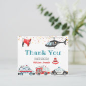 アラーム音あなたのギア誕生日ありがとう サンキューカード (スタンド正面)