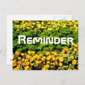 アラーム ポストカード (正面/裏面)