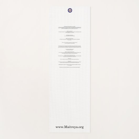 アラーム ヨガマット (正面)