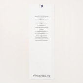 アラーム ヨガマット (裏面)