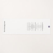 アラーム ヨガマット (正面(横))