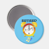 アラー退職したムクロック マグネット (正面/裏面)