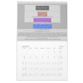 アラー(swt)の99の名前のカレンダー-神 カレンダー (1月 2026)