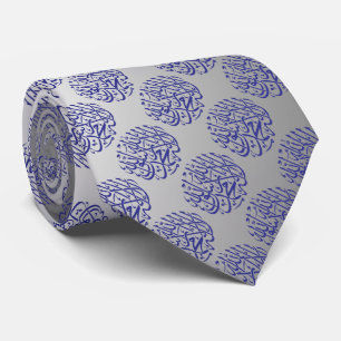 アラーAlhamdulillahのイスラム教のイスラム教の書道 ネクタイ