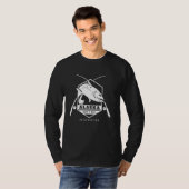アラ保スItリール保カッコいい存クラシック魚 Tシャツ (正面フル)