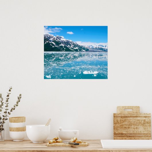 アラ凍っていスカ湖 ポスター (キッチン)