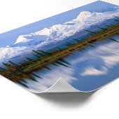 アラ威厳のあるスカの反射 ポスター (角)