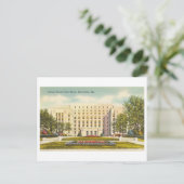 アラ州バーミンガムにあるジェファーソン郡裁判所の家。 ポストカード (スタンド正面)