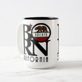アラ生まれカカリフォルニア15oz ツートーンマグカップ (正面左)