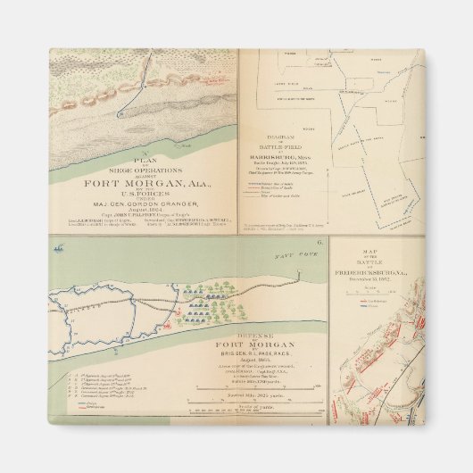 アラ・フォート・モーガン マグネット (正面)