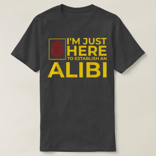 アリおもしろいビパーティーナイトジョーク引用文皮肉 Tシャツ (デザイン正面)