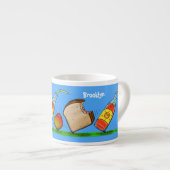 アリおもしろいー エスプレッソカップ (正面右)