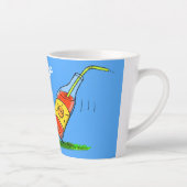 アリおもしろいー カフェラテマグ (右)