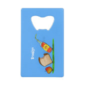 アリおもしろいー クレジットカード栓抜き (正面)