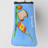 アリおもしろいー ゴルフヘッドカバー (回転90)