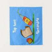 アリおもしろいー タペストリー (正面)